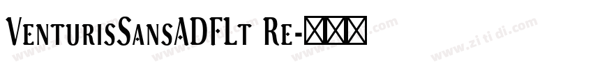 VenturisSansADFLt Re字体转换